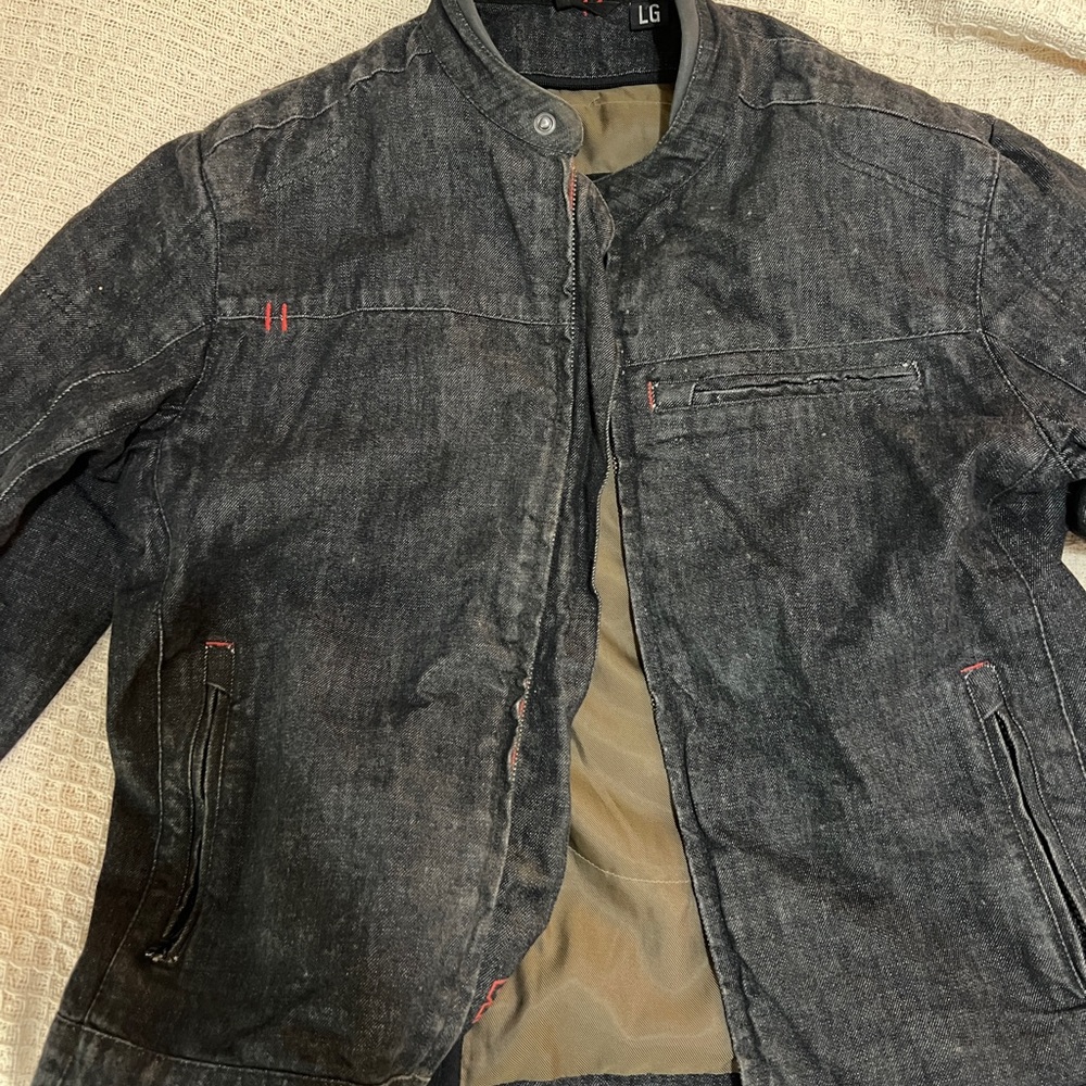 Men's Black Denim Jacket